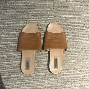 Steve Madden leather sandals!